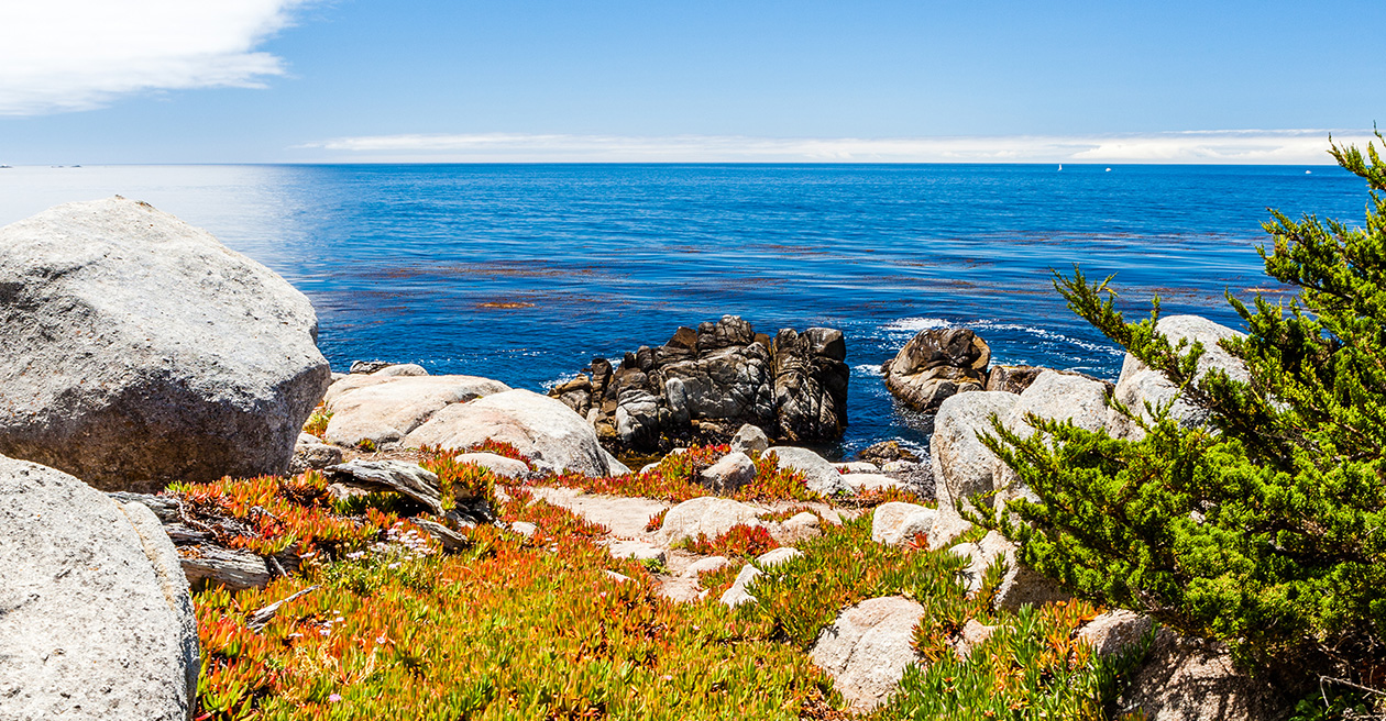 Location of Monterey, California Hotel